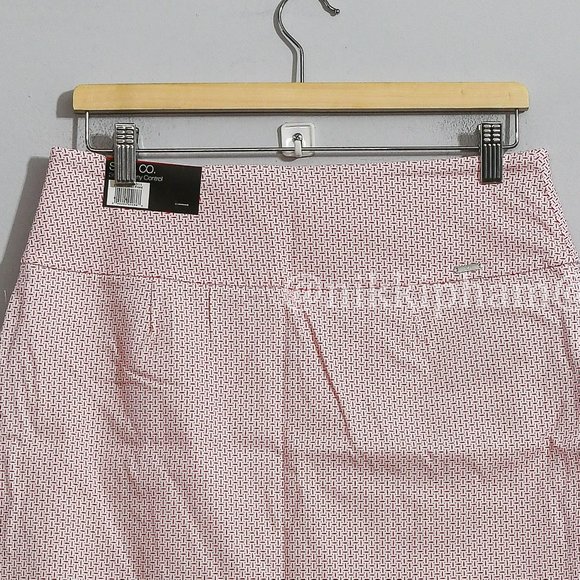 S.C. & CO Ladies' Skort Pull-On, Tummy Control Waistband In red - Picture 5 of 9
